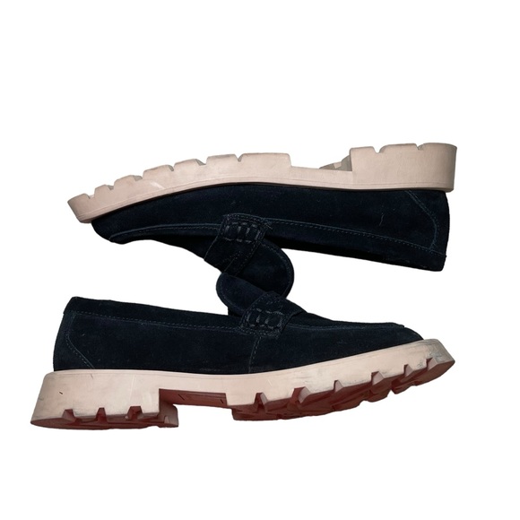 Dolce Vita Elias Black Suede Penny Loafers Women’s 8.5 - Picture 8 of 10